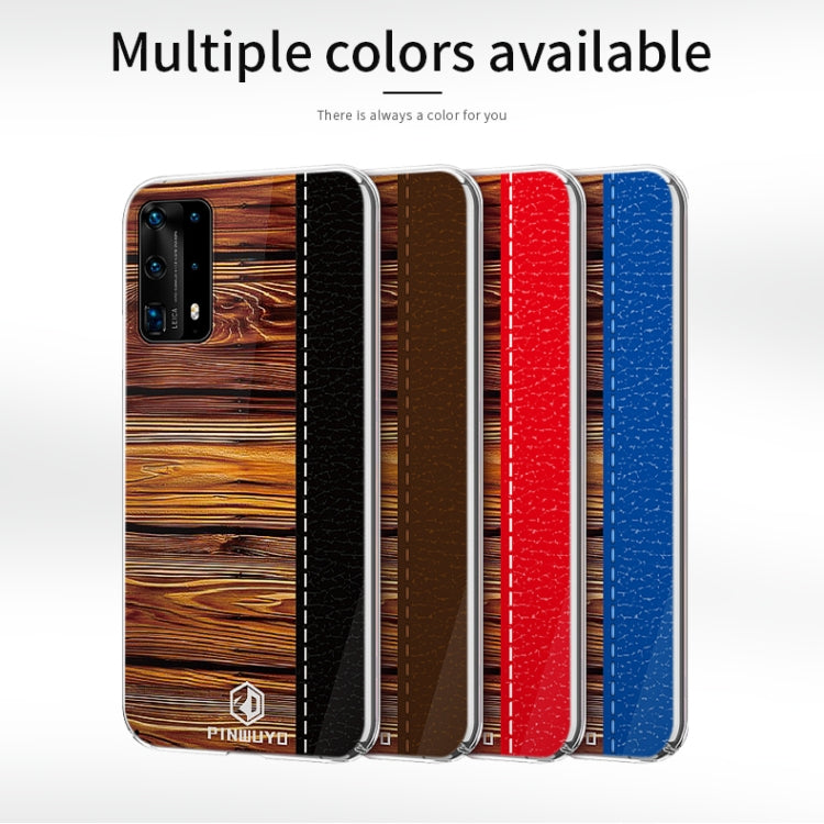 For Huawei P40 Pro PINWUYO Pindun Series Slim 3D Flashing All-inclusive PC Case(Blue) - Huawei Cases by PINWUYO | Online Shopping South Africa | PMC TechLife | Buy Now Pay Later Mobicred