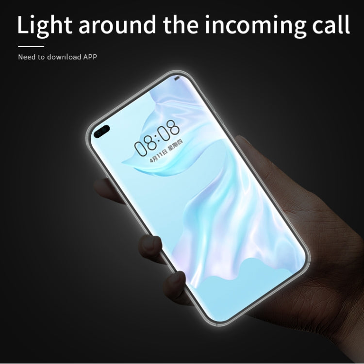 For Huawei P40 Pro PINWUYO Pindun Series Slim 3D Flashing All-inclusive PC Case(Red) - free shipping - PMC TechLife - Order now!