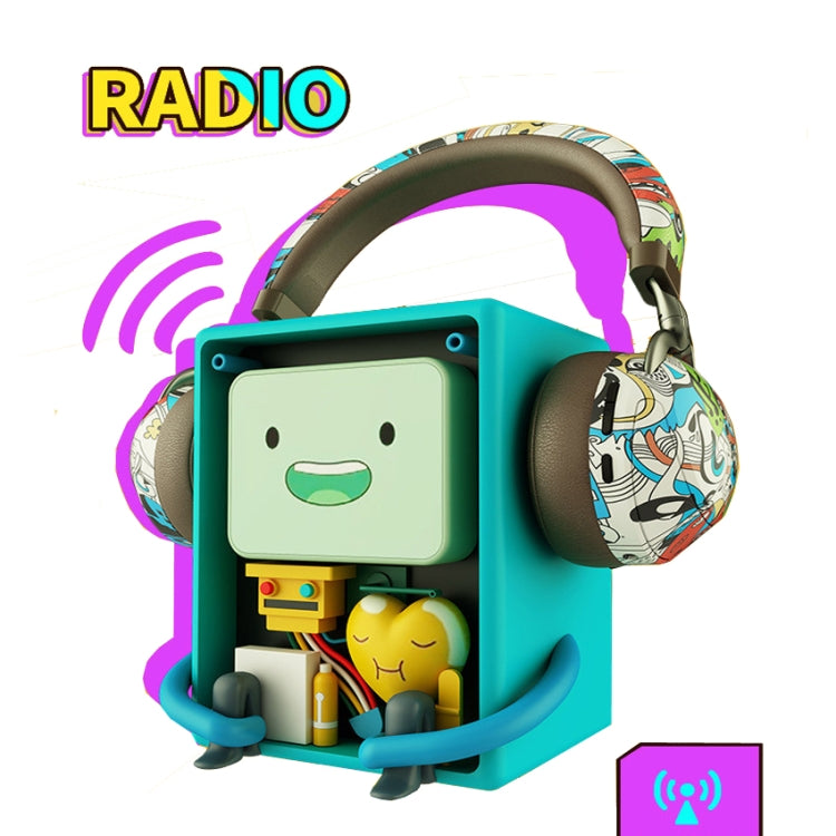 VJ086 Graffiti Headset Wireless Sports Bluetooth Headset Water Transfer Color Print Headset, Support TF, FM(Dazzle Colour) - Headset & Headphone by PMC TechLife | Online Shopping South Africa | PMC TechLife