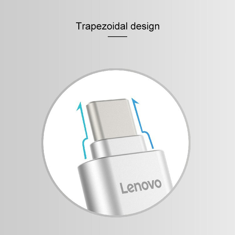 Lenovo D201 USB-C / Type-C To TF Card Reader - Card Reader by Lenovo | Online Shopping South Africa | PMC TechLife | Buy Now Pay Later Mobicred