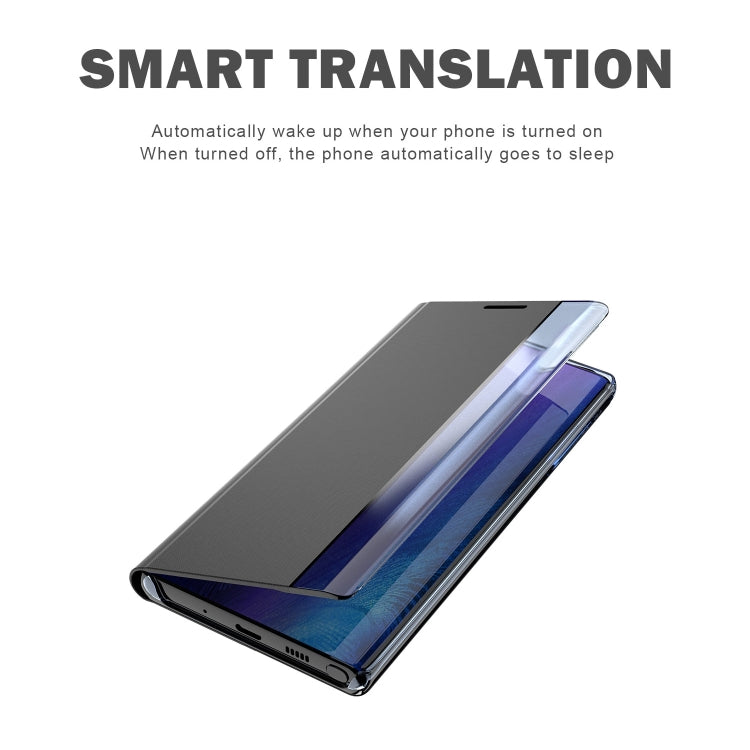 For Galaxy Note 10 Plus Plain Texture Cloth Attraction Flip Holder Leather Phone Case(Pink) - free shipping - PMC TechLife - Order now!