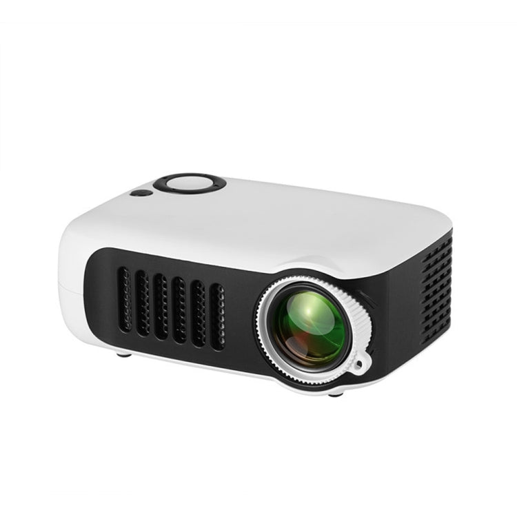 A2000 Portable Projector 800 Lumen LCD Home Theater Video Projector, Support 1080P, US Plug (White) - LED Projector by PMC TechLife | Online Shopping South Africa | PMC TechLife | Buy Now Pay Later Mobicred