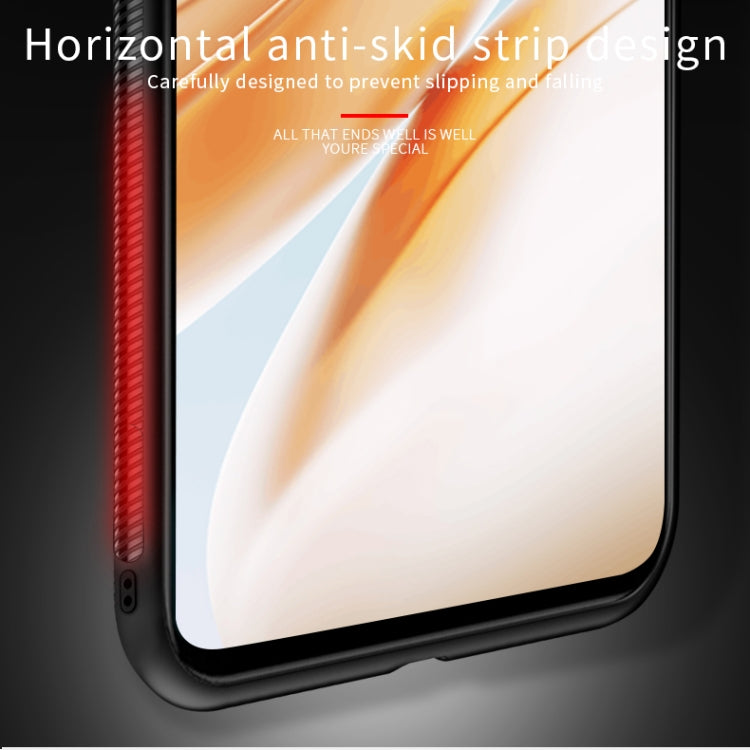 For Oneplus 8 PINWUYO Rong Series  Shockproof PC + TPU+ Chemical Fiber Cloth Protective Cover(Black) - OnePlus Cases by PINWUYO | Online Shopping South Africa | PMC TechLife | Buy Now Pay Later Mobicred
