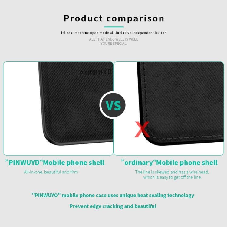 For Galaxy A41 PINWUYO Zun Series PC + TPU + Skin Waterproof And Anti-fall All-inclusive Protective Shell(Brown) - Galaxy Phone Cases by PINWUYO | Online Shopping South Africa | PMC TechLife | Buy Now Pay Later Mobicred