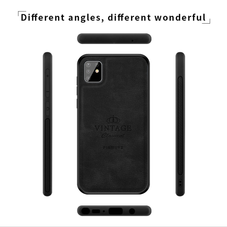 For Galaxy A81 / Note10 Lite PINWUYO Zun Series PC + TPU + Skin Waterproof And Anti-fall All-inclusive Protective Shell(Gray) - free shipping - PMC TechLife - Order now!