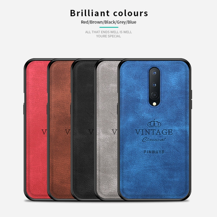 For Oneplus 8 PINWUYO Zun Series PC + TPU + Skin Waterproof And Anti-fall All-inclusive Protective Shell(Gray) - OnePlus Cases by PINWUYO | Online Shopping South Africa | PMC TechLife | Buy Now Pay Later Mobicred