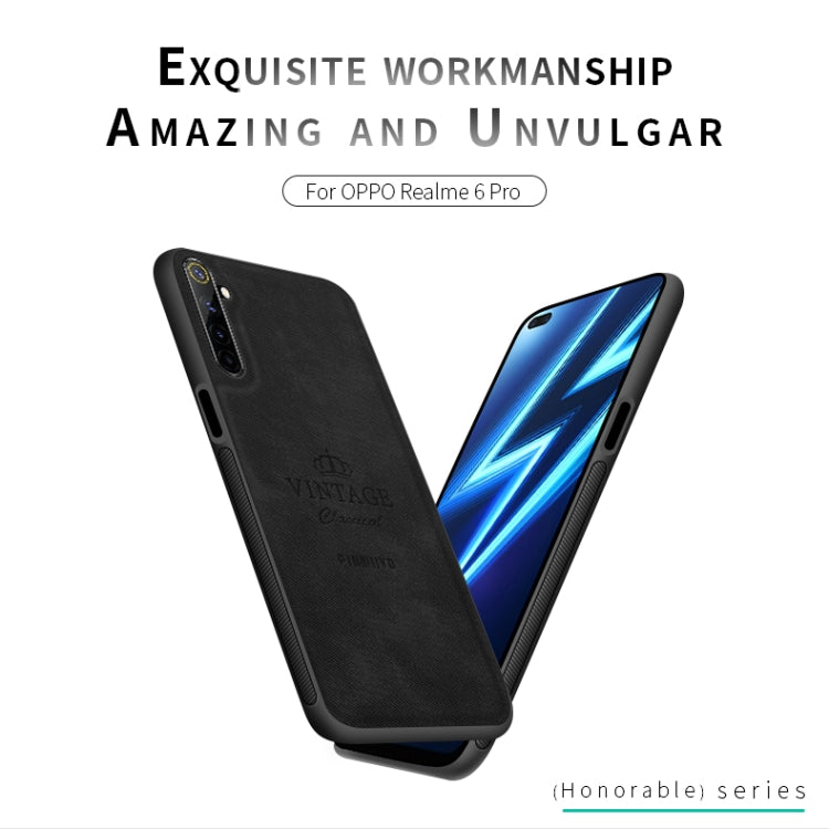 For OPPO Realme 6 Pro PINWUYO Zun Series PC + TPU + Skin Waterproof And Anti-fall All-inclusive Protective Shell(Blue) - free shipping - PMC TechLife - Order now!
