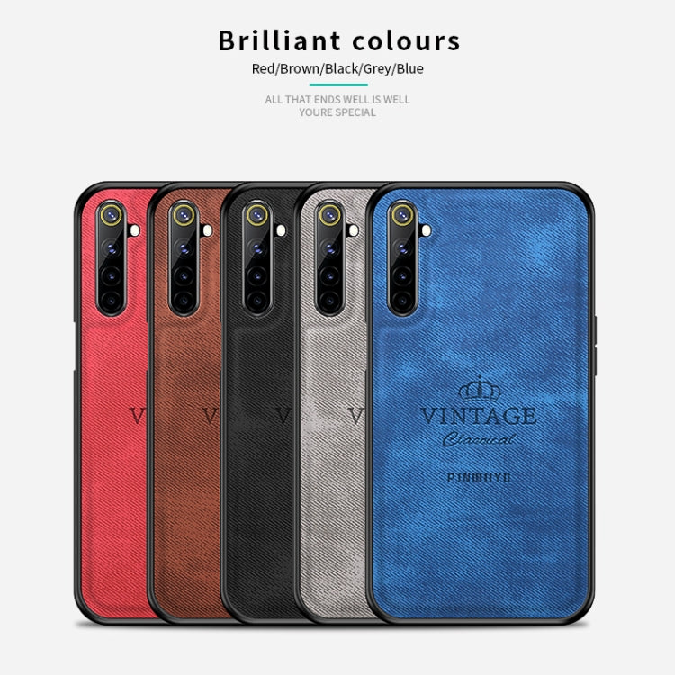 For OPPO Realme 6 Pro PINWUYO Zun Series PC + TPU + Skin Waterproof And Anti-fall All-inclusive Protective Shell(Red) - free shipping - PMC TechLife - Order now!