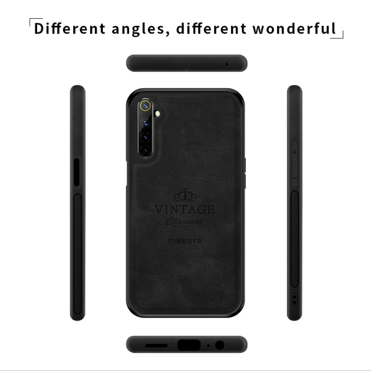For OPPO Realme 6 Pro PINWUYO Zun Series PC + TPU + Skin Waterproof And Anti-fall All-inclusive Protective Shell(Red) - free shipping - PMC TechLife - Order now!