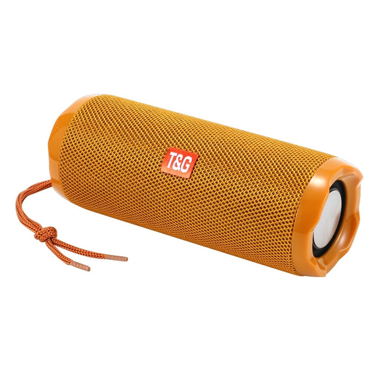 T&G TG191 10W Waterproof Bluetooth Speaker Stereo Double Diaphragm Subwoofer Portable Audio FM Radio(Gold) - Waterproof Speaker by T&G | Online Shopping South Africa | PMC TechLife | Buy Now Pay Later Mobicred