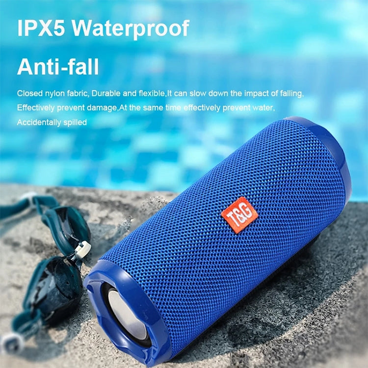 T&G TG191 10W Waterproof Bluetooth Speaker Stereo Double Diaphragm Subwoofer Portable Audio FM Radio(Gold) - Waterproof Speaker by T&G | Online Shopping South Africa | PMC TechLife | Buy Now Pay Later Mobicred