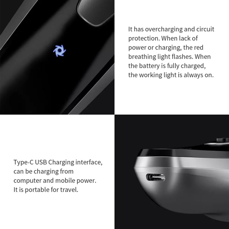 Original Xiaomi Youpin BlackStone Men Portable Face Care Barber Electric Shaving Razor - free shipping - PMC TechLife - Order now!