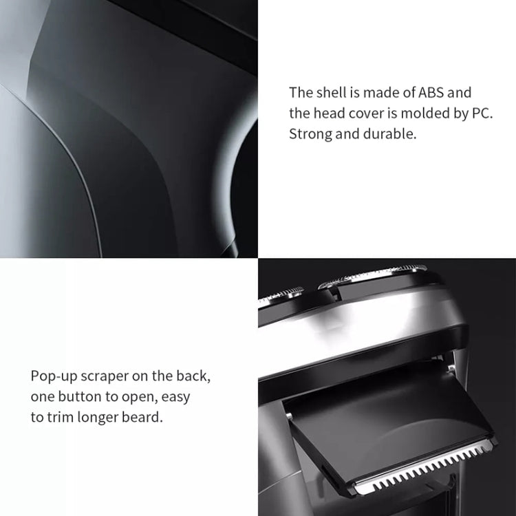 Original Xiaomi Youpin BlackStone Men Portable Face Care Barber Electric Shaving Razor - free shipping - PMC TechLife - Order now!