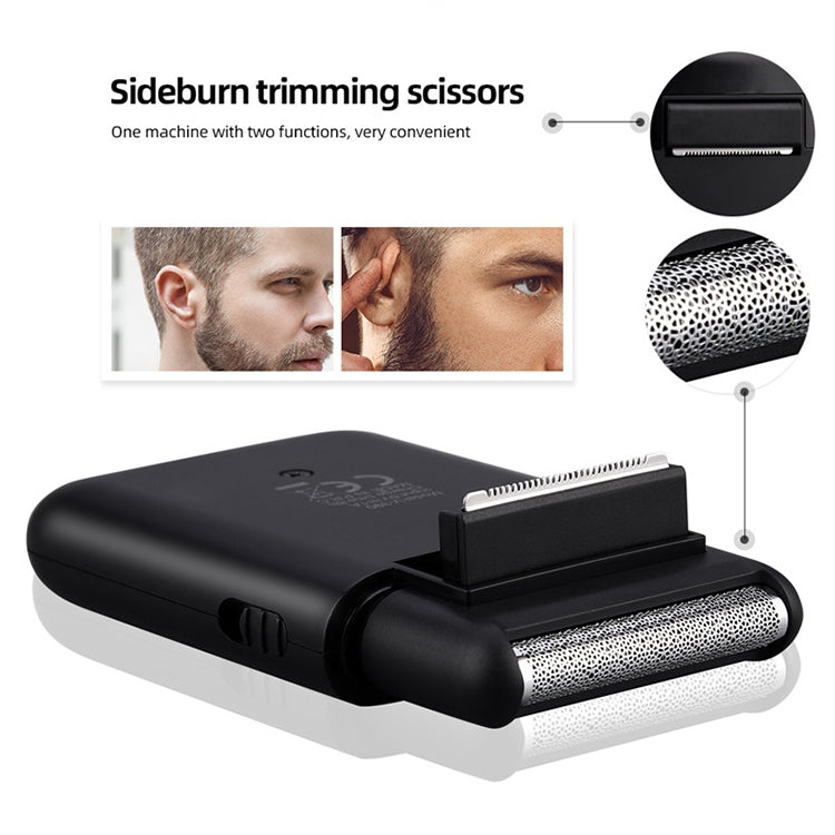 VGR V-390 5W USB Portable Reciprocating Electric Shaver (Black) - free shipping - PMC TechLife - Order now!