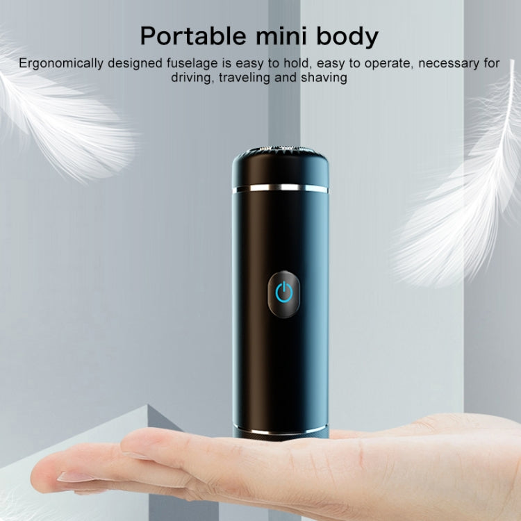 S1080 Mini Metal Turbo Electric Shaver Razor (Black) - free shipping - PMC TechLife - Order now!