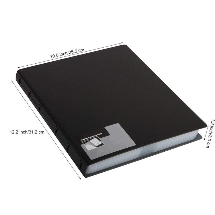 Deli Business Card Book Name Card Holder Book with 600 Business Cards Capacity - Name Card Holder by Deli | Online Shopping South Africa | PMC TechLife | Buy Now Pay Later Mobicred