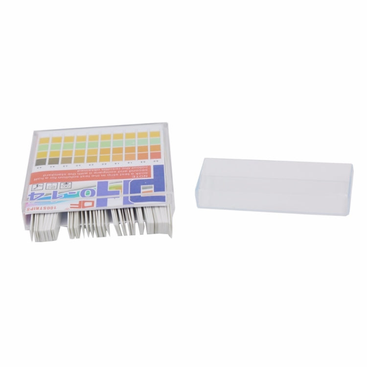 100 Strips/box  pH Test Strips 0-14 Scale Premium Litmus Tester Paper Ideal for Test pH Level of Water - PH & Moisture Meter by PMC TechLife | Online Shopping South Africa | PMC TechLife