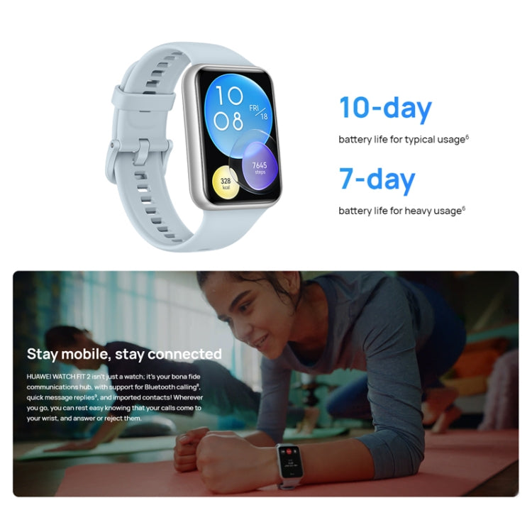 Original Huawei WATCH FIT 2 Smart Sports Watch, Color:Vibrant Black - free shipping - PMC TechLife - Order now!