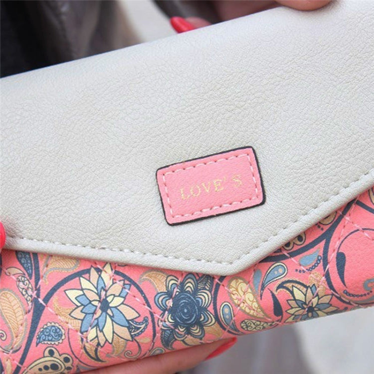 Fashion Ladies Leather Clutch Bag Purse Long Cartoon Wallet Coin Purse(Light Blue) - free shipping - PMC TechLife - Order now!