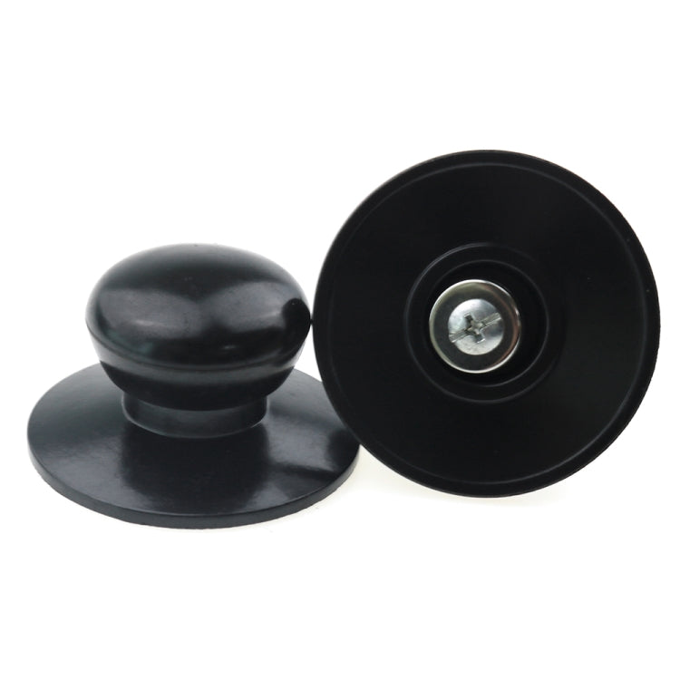 2 PCS Universal Pot Lid Handle Cap Hat Stainless Steel Fitting(Black) - free shipping - PMC TechLife - Order now!