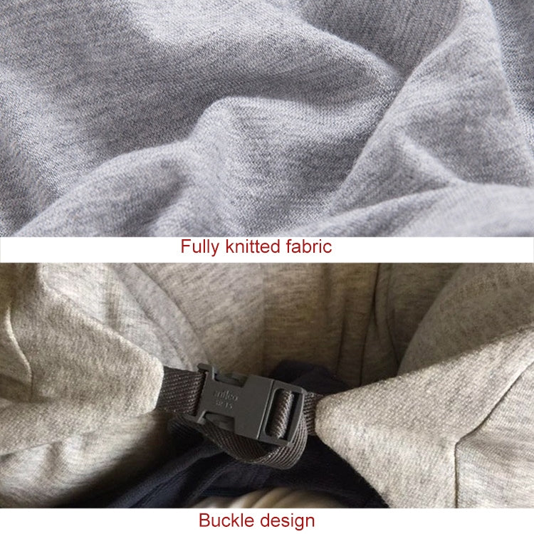Portable Airplane Travel U-shaped Hooded Pillow Nap Time Neck Pillow(Dark Grey) - Cushions & Pillows by PMC TechLife | Online Shopping South Africa | PMC TechLife | Buy Now Pay Later Mobicred