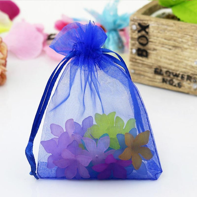 100 PCS Gift Bags Jewelry Organza Bag Wedding Birthday Party Drawable Pouches, Gift Bag Size:20x30cm(Orange) - free shipping - PMC TechLife - Order now!