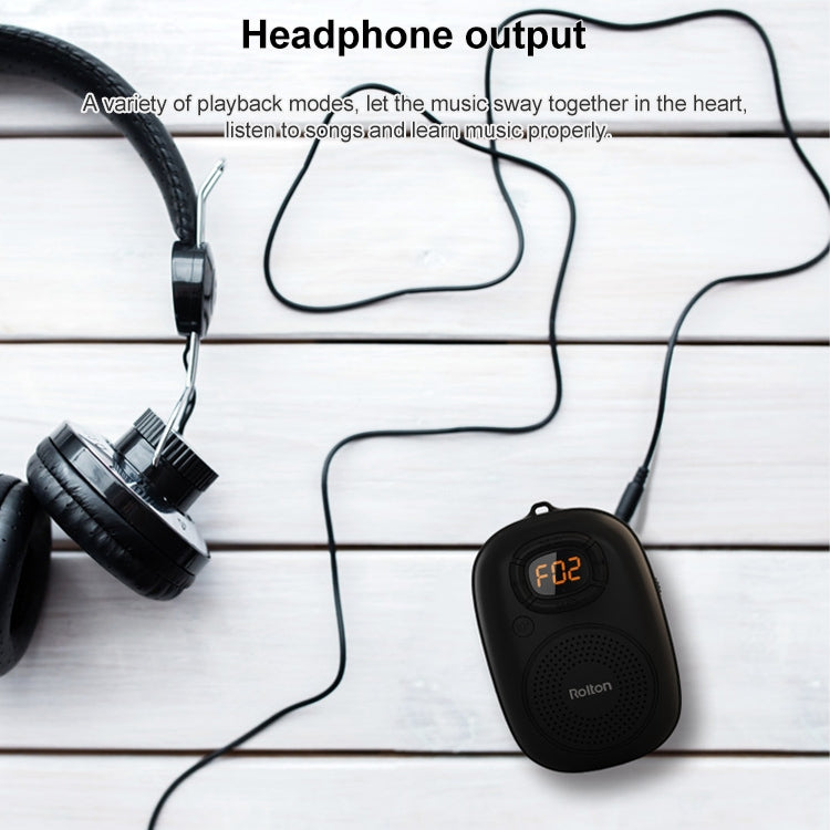 Rolton E200 Mobile Phone Wireless Bluetooth Speaker Mini Portable Outdoor Small Audio Subwoofer Speaker(Pink) - Mini Speaker by Rolton | Online Shopping South Africa | PMC TechLife | Buy Now Pay Later Mobicred