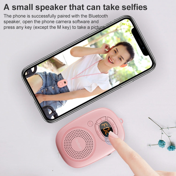 Rolton E200 Mobile Phone Wireless Bluetooth Speaker Mini Portable Outdoor Small Audio Subwoofer Speaker(Blue) - Mini Speaker by Rolton | Online Shopping South Africa | PMC TechLife | Buy Now Pay Later Mobicred