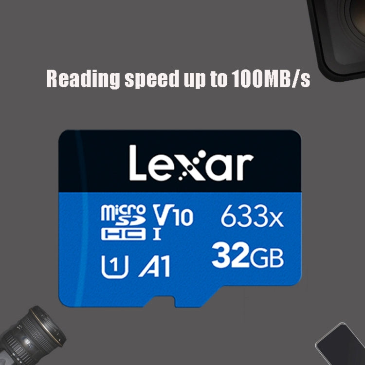 Lexar 633x 32GB High-speed Mobile Phone Memory TF Card Driving Recorder Memory Card - Micro SD Card by Lexar | Online Shopping South Africa | PMC TechLife | Buy Now Pay Later Mobicred