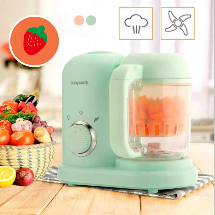 Multifunction Baby Food Cooking Maker Steamer Mixing Grinder Food Supplementary Machine EU Plug(Pink) - Stirrer & Squeezer by PMC TechLife | Online Shopping South Africa | PMC TechLife | Buy Now Pay Later Mobicred