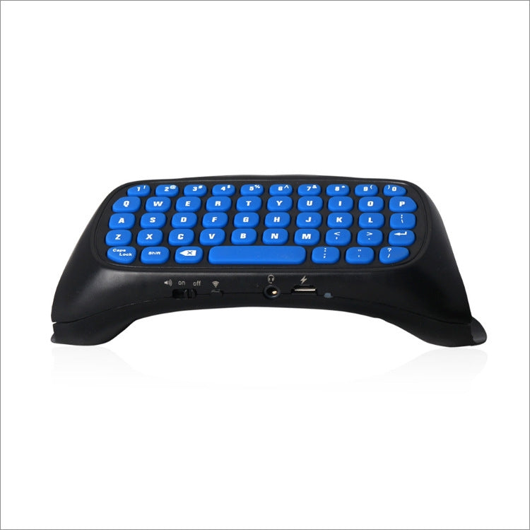 DOBE TP4-022 2.4G Wireless Controller Keyboard ABS Game Keyboard for PS4 / Slim(Blue) - free shipping - PMC TechLife - Order now!