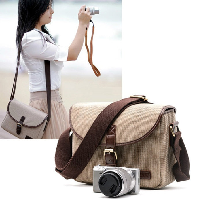 Retro Photo Camera Bag Case Cover For Canon EOS 200D 77D 7D 80D 800D 1300D 6D 70D 760D 750D 700D 600D 100D 1200D 1100D SX540(Gray) - free shipping - PMC TechLife - Order now!