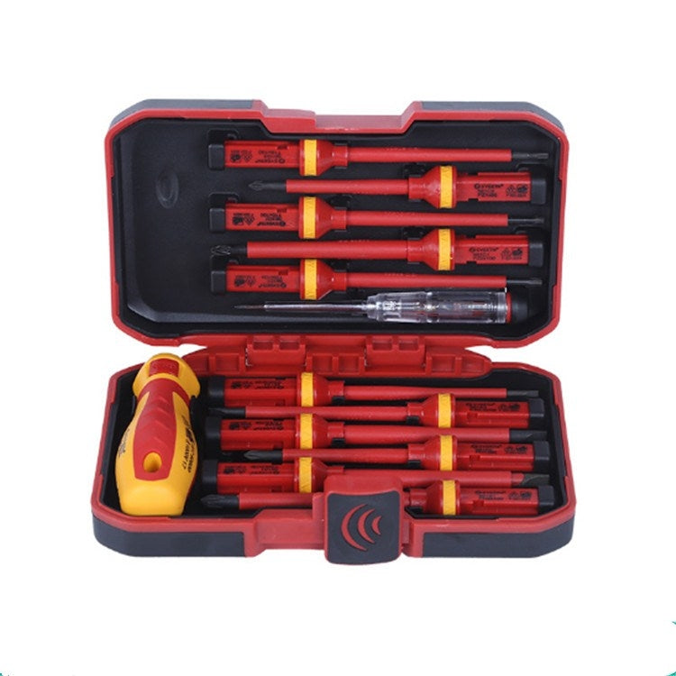 13 in 1 VDE Industrial Telecommunications High Pressure Resistant Screwdriver Set Apple Phone Repair Tool Screwdriver - free shipping - PMC TechLife - Order now!