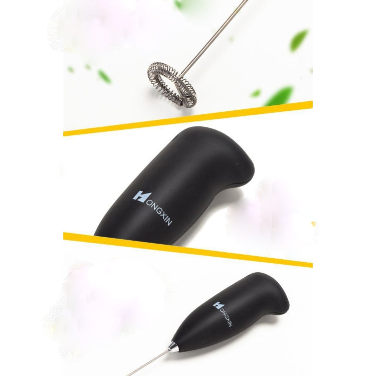 2 PCS Mini Electric Milk Frother Stainless Steel Handheld Egg Beater Household Small Coffee Foam Frother Milk Foam Maker Mixer Tools - Stirrer & Squeezer by PMC TechLife | Online Shopping South Africa | PMC TechLife