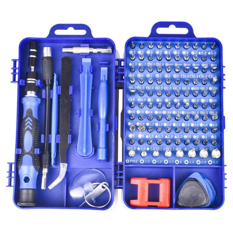 110 in 1 Magnetic Plum Screwdriver Mobile Phone Disassembly Repair Tool(Blue) - Screwdriver Set by PMC TechLife | Online Shopping South Africa | PMC TechLife | Buy Now Pay Later Mobicred