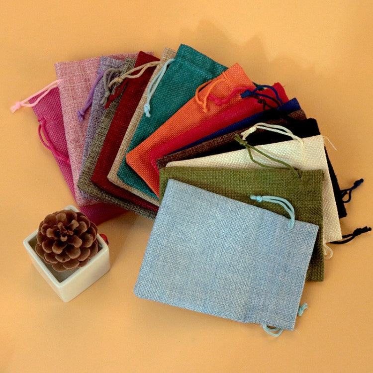 50 PCS Multi size Linen Jute Drawstring Gift Bags Sacks Wedding Birthday Party Favors Drawstring Gift Bags, Size:20x30cm(Linen Color) - Gift Bags & Wrapping Supplies by PMC TechLife | Online Shopping South Africa | PMC TechLife | Buy Now Pay Later Mobicred