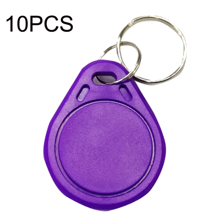 10PCS IC Access Control Card Entree Control M1 Compatibel Fudan Rfid 13.56Mhz Keyfob Sleutelhanger Tag Sleutelhanger(Purple) - free shipping - PMC TechLife - Order now!