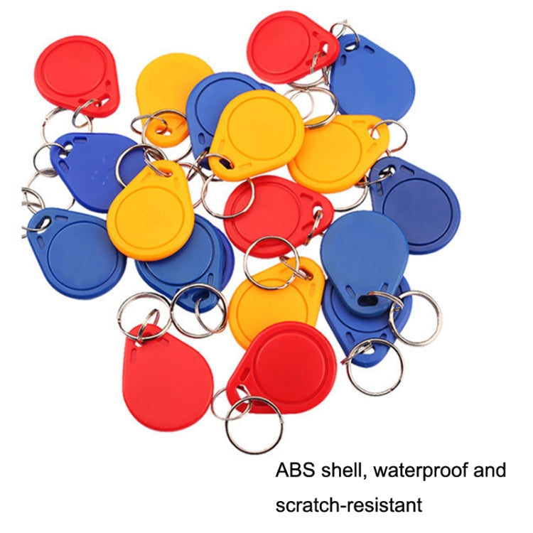 10PCS IC Access Control Card Entree Control M1 Compatibel Fudan Rfid 13.56Mhz Keyfob Sleutelhanger Tag Sleutelhanger(Green) - free shipping - PMC TechLife - Order now!