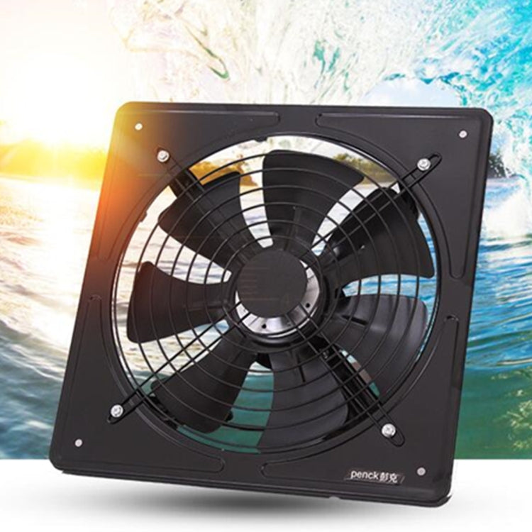 220V Exhaust Fan High Speed Air Extractor Window Ventilation Fan for Kitchen Ventilator Axial Industrial Wall Fan 12 inch - Air Conditioning & Accessories by PMC TechLife | Online Shopping South Africa | PMC TechLife