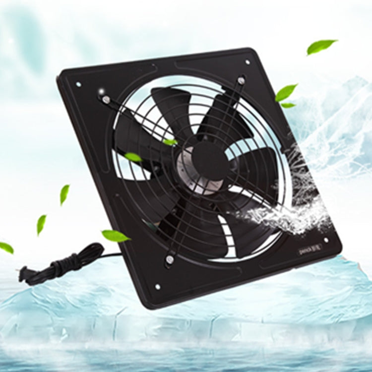 220V Exhaust Fan High Speed Air Extractor Window Ventilation Fan for Kitchen Ventilator Axial Industrial Wall Fan 12 inch - Air Conditioning & Accessories by PMC TechLife | Online Shopping South Africa | PMC TechLife