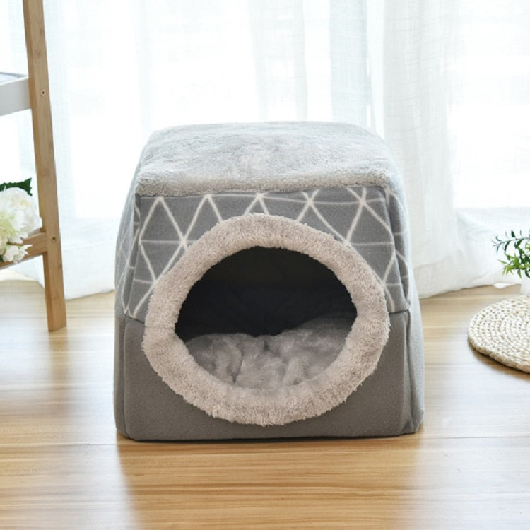 Cat Nest Capsule Four Seasons Universal Closed Cat Bed, Size:XL(Gray) - free shipping - PMC TechLife - Order now!