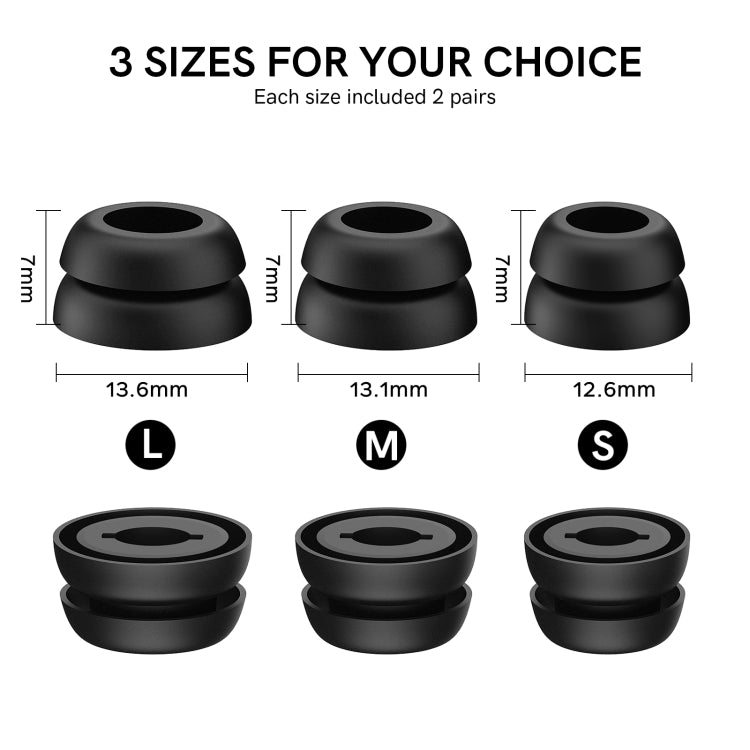 For Samsung Galaxy Buds Pro AhaStyle PT168 Silicone Earphone Earcups, Size:S(White) - Anti-dust & Ear Caps by AhaStyle | Online Shopping South Africa | PMC TechLife | Buy Now Pay Later Mobicred