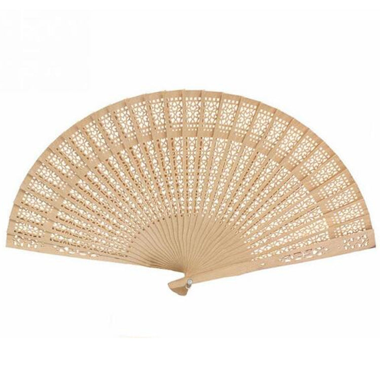Ancient Style Fragrant Wood Fan Folding Fan Dance Fan Solid Craft Fan, Size:8 inch - Hand Fans by PMC TechLife | Online Shopping South Africa | PMC TechLife | Buy Now Pay Later Mobicred