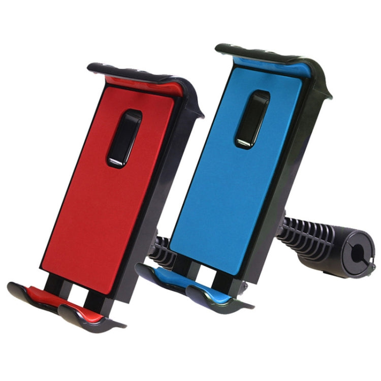 Universal Adjustable Car Tablet Stand Holder Car Seat Back Bracket For 4-11 Inch Tablet(Blue) - Car Holders by PMC TechLife | Online Shopping South Africa | PMC TechLife