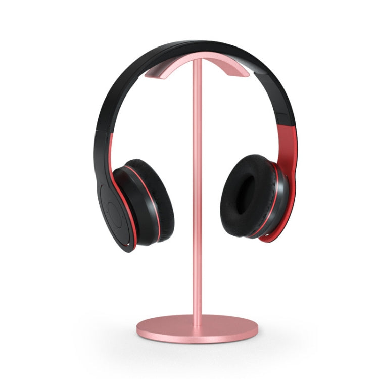 Aluminum Alloy Headset Bracket Weaving Headset Metal Display Stand(Rose Gold) - Anti-lost & Holder by PMC TechLife | Online Shopping South Africa | PMC TechLife