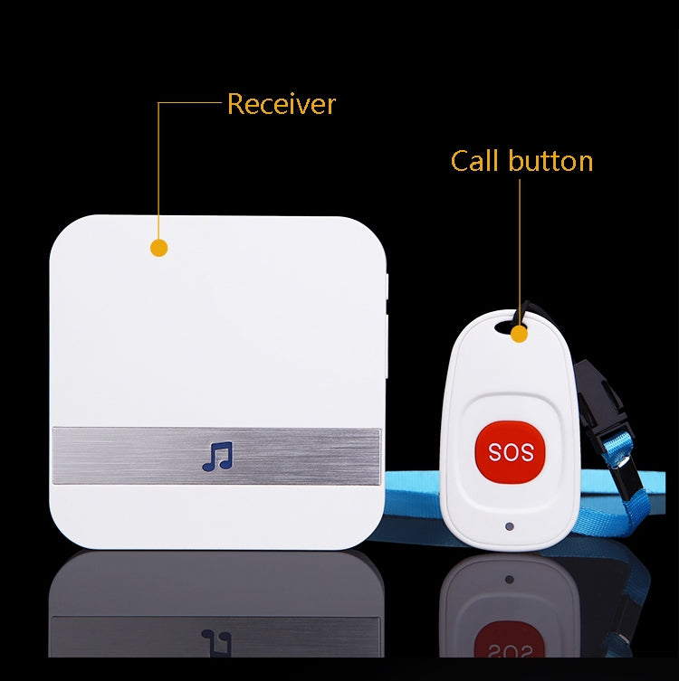 CACAZI C1 Smart Home Wireless Remote Control Doorbell, Style:US Plug - Wireless Doorbell by CACAZI | Online Shopping South Africa | PMC TechLife | Buy Now Pay Later Mobicred