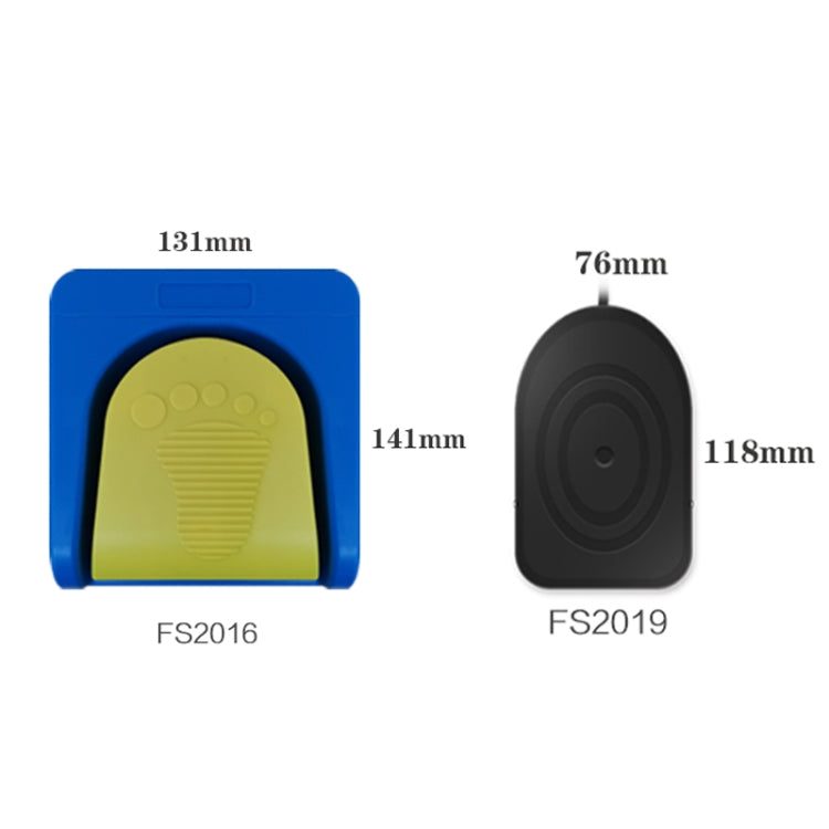 Pcsensor USB Foot Pedal Control Switch Keyboard Adapter For Computer, Model:FS2016 - free shipping - PMC TechLife - Order now!