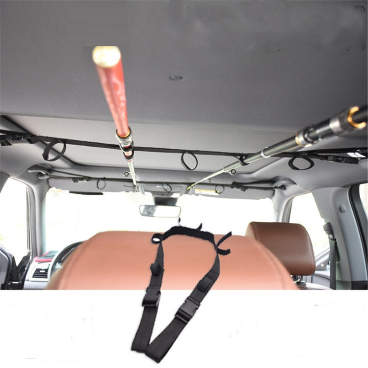 Luya Car Fishing Rod Holder Fishing Rod Roof Holder Strap - Others by PMC TechLife | Online Shopping South Africa | PMC TechLife | Buy Now Pay Later Mobicred