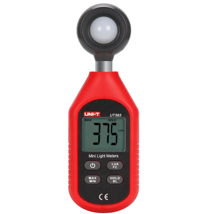 UNI-T UT383 200,000 LUX Digital Luxmeter Luminance Light Meter With LCD Backlit Display - Light & Sound Meter by UNI-T | Online Shopping South Africa | PMC TechLife | Buy Now Pay Later Mobicred