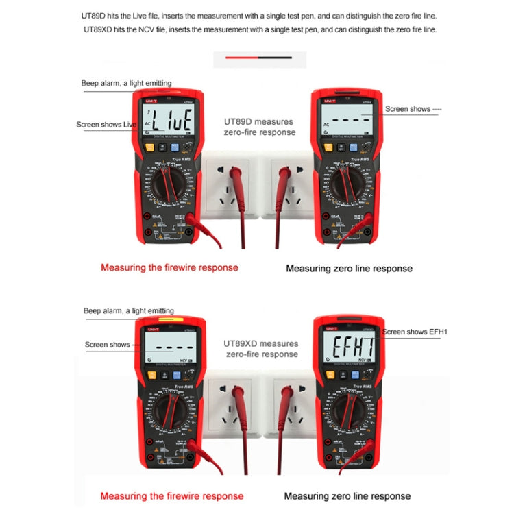 UNI-T UT89X Digital High-Precision Multimeter Digital Display Multi-Meter - free shipping - PMC TechLife - Order now!